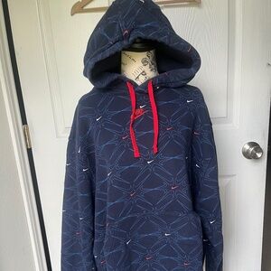 Mens XL Blue Nike Hoodie